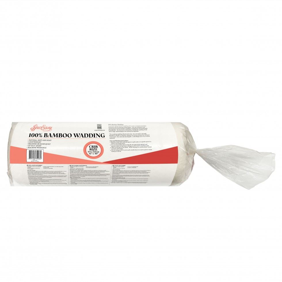 Sew Easy White 100% Bamboo Batting Wadding