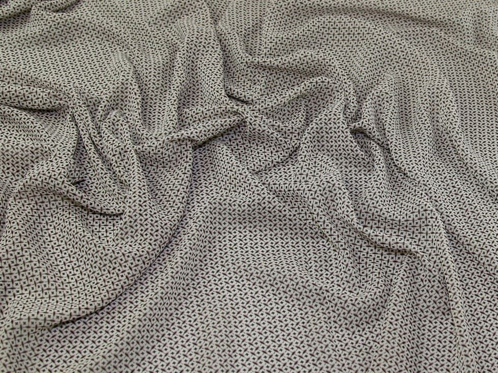 Deadstock Sheer Chiffon Fabric Blue & Grey Deadstock Sheer Chiffon Fabric Blue & Grey