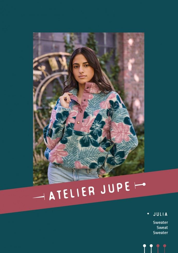 Atelier Jupe Paper Sewing Pattern Julia Sweater
 