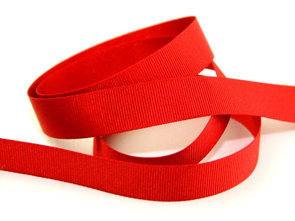 Berisfords 9325 Red Grosgrain Ribbon