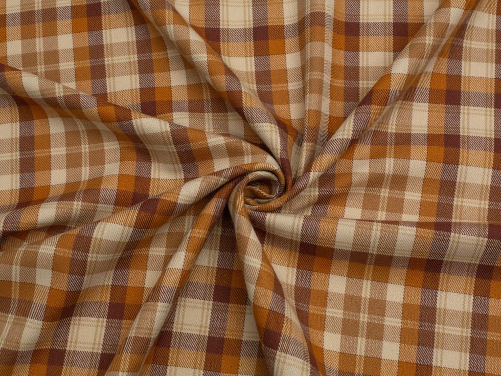 Minerva Core Range Caramac Polyester Viscose Suiting Fabric