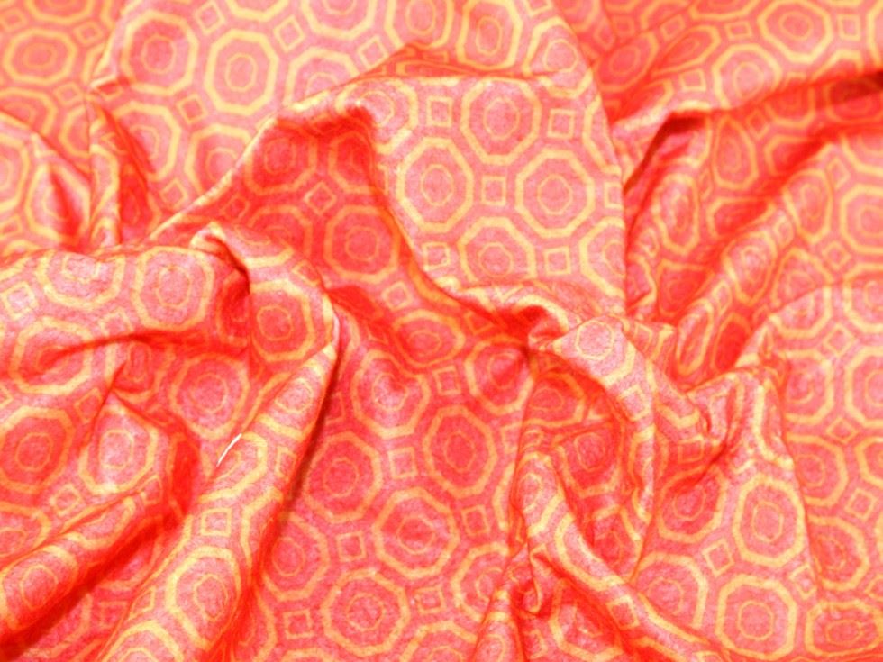 Camelot Fabrics Orange Soft Felt Fabric