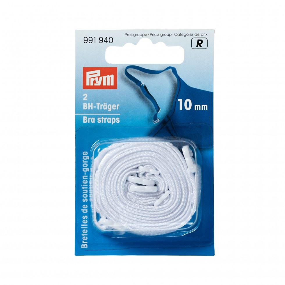 Prym Replacement Bra Straps White
 