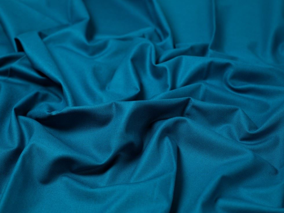 Minerva Core Range Teal Soft Cotton Duck Canvas Fabric