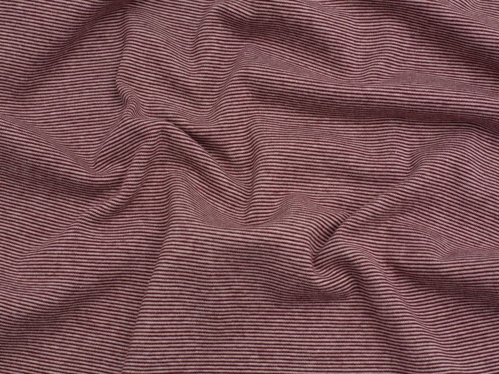 Minerva Core Range Bordeaux Tubular Ribbing Stretch Knit Fabric