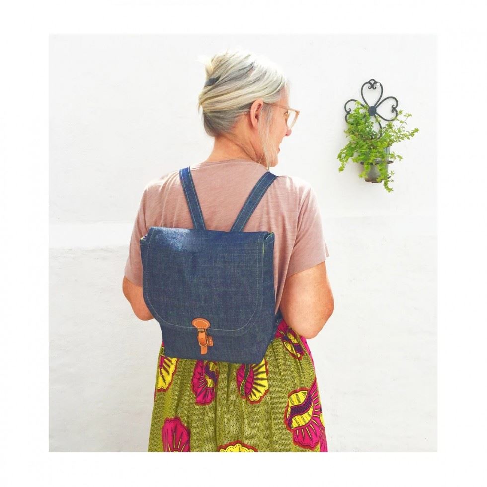 Sewgirl Paper Sewing Pattern Brompton Backpack & Shoulder Bag
 