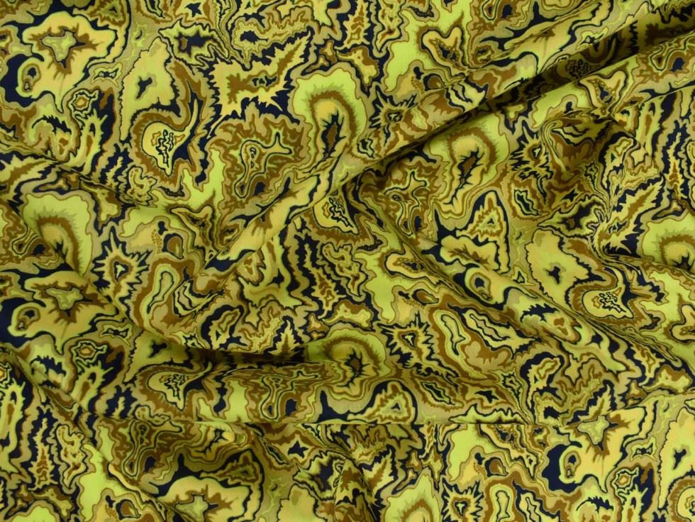 Storrs London Egyptian Cotton Lawn Fabric Olive