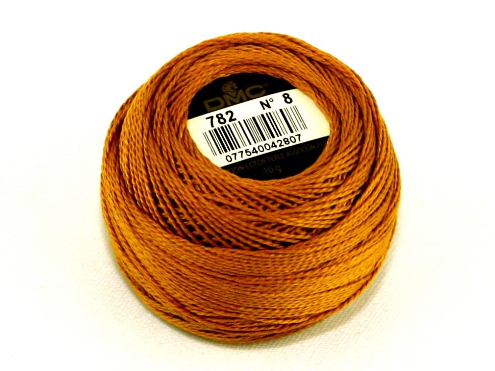 DMC Size 8 Cotton Perle Thread 782
 
