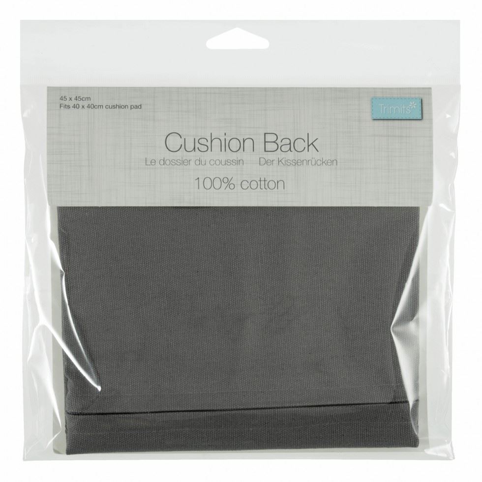 Trimits Grey Cushion Backing Panel With Zip