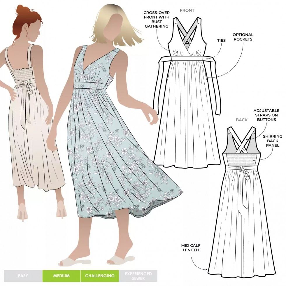 Style Arc Sewing Pattern Livvy Dress