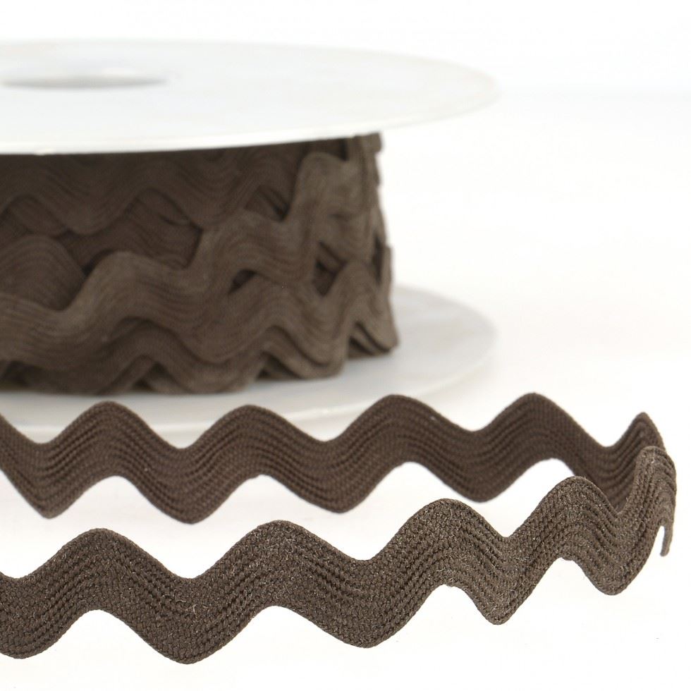 Stephanoise Ric Rac Trim Brown
