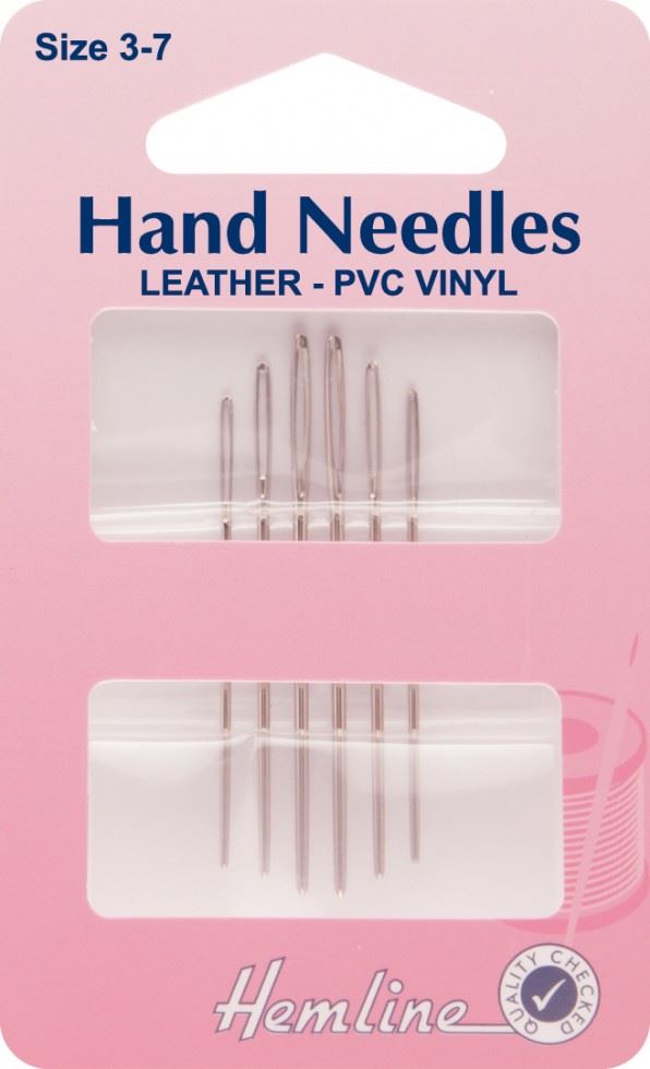 Hemline Leather Vinyl Sewing Needles