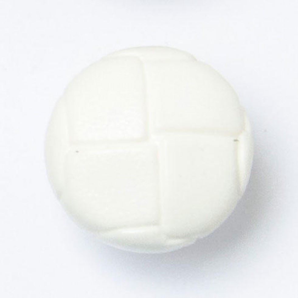 Round Football Buttons (Value Pack) Cream
 