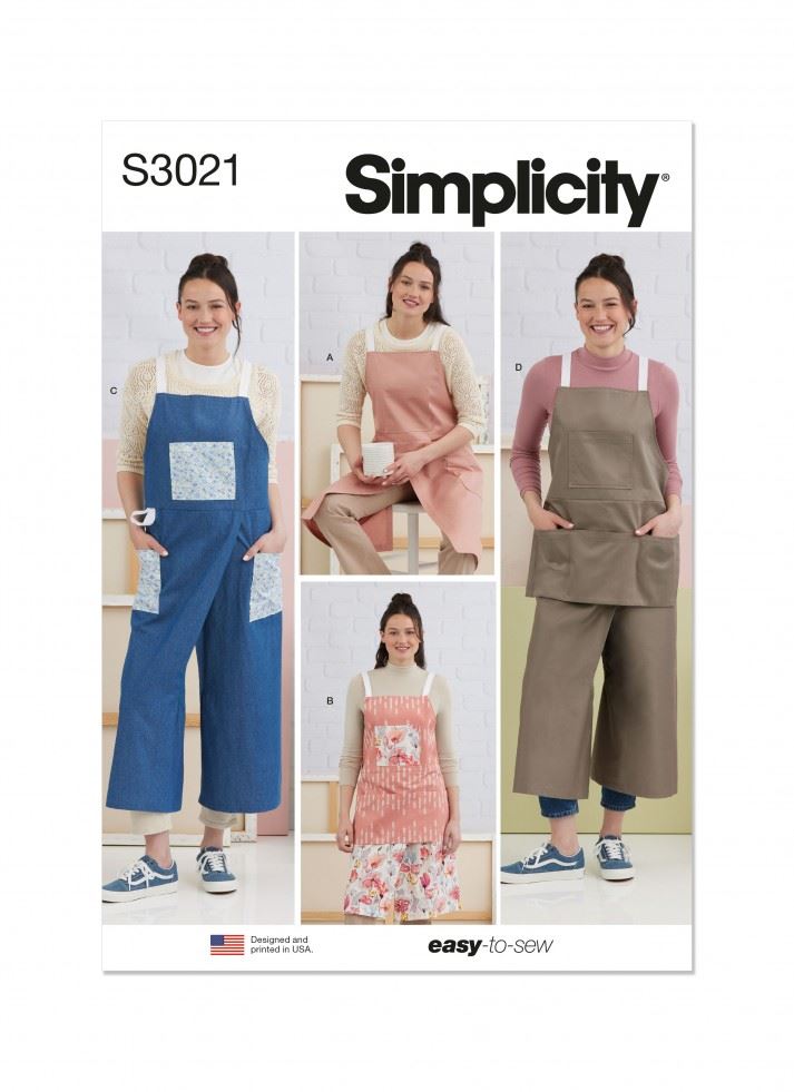 Minerva Sewing Pattern 3021 Simplicity Simplicity-3021-A