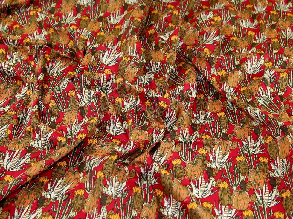 Cotton Lawn Fabric Cherry
