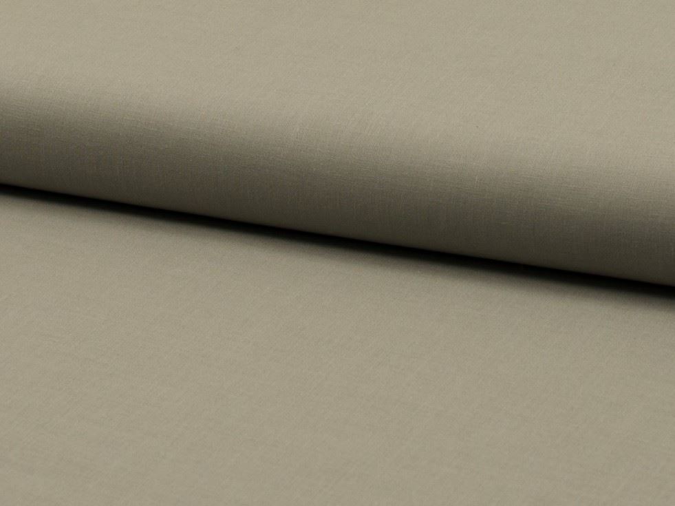 Beige Deadstock Cotton Voile Fabric