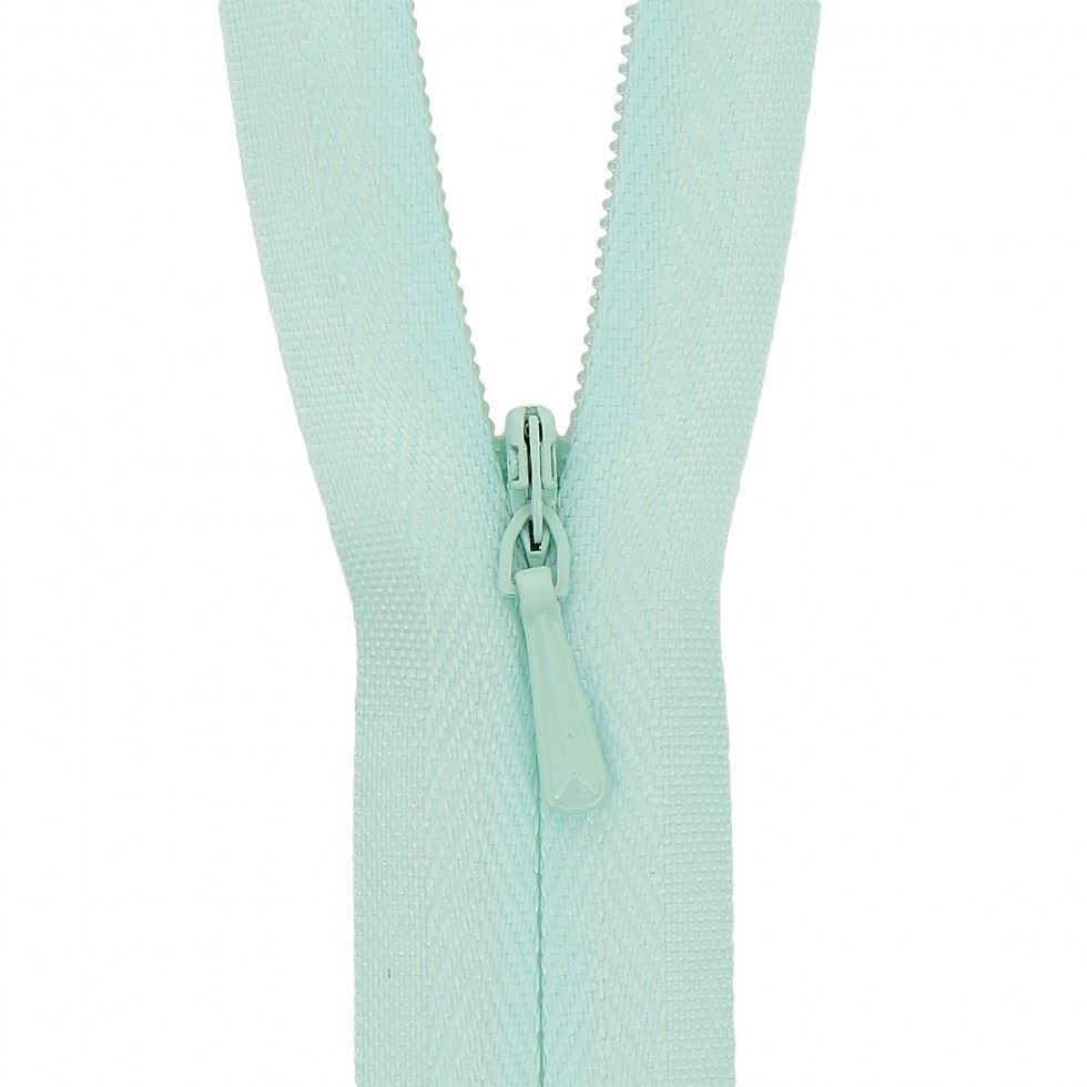 Milward Aqua Concealed Invisible Closed End Zips