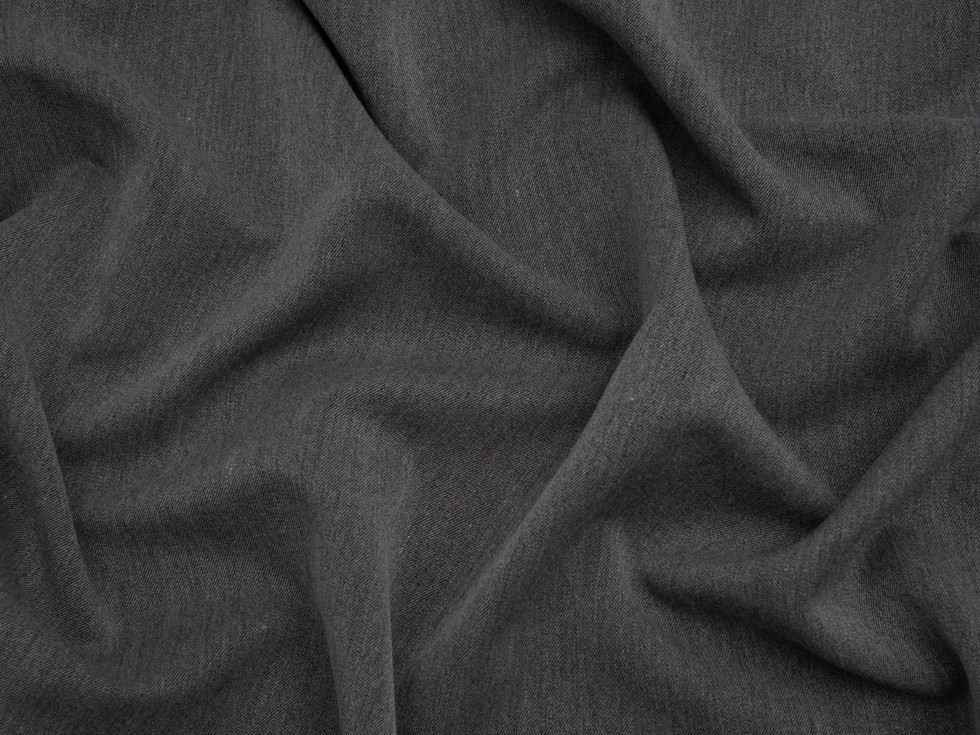 Minerva Core Range Grey Wool Touch Stretch Woven Suiting Fabric