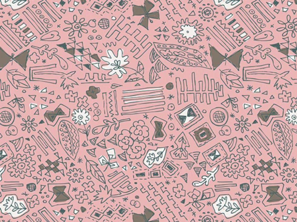 Art Gallery Fabrics Sketchbook 100% Cotton Poplin Fabric Playful
 