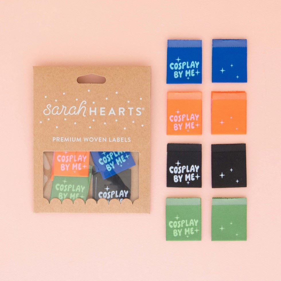 Sarah Hearts Cosplay Multipack Woven Labels
 