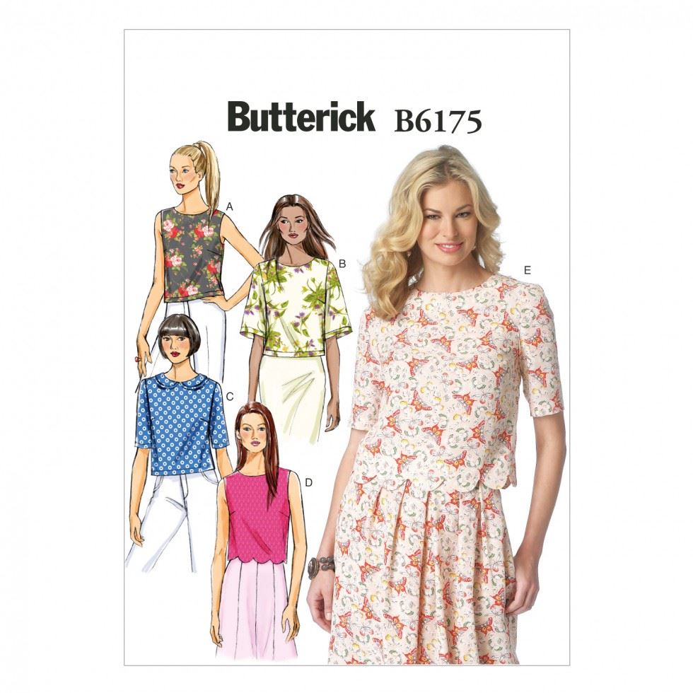 Butterick Paper Sewing Pattern 6175
 