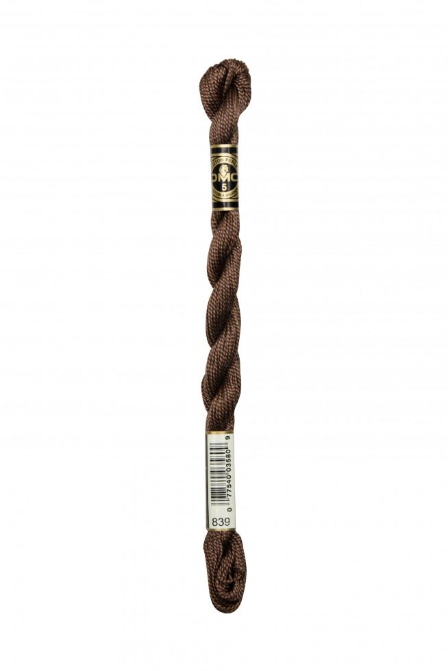 DMC Size 5 Cotton Perle Thread 839
 