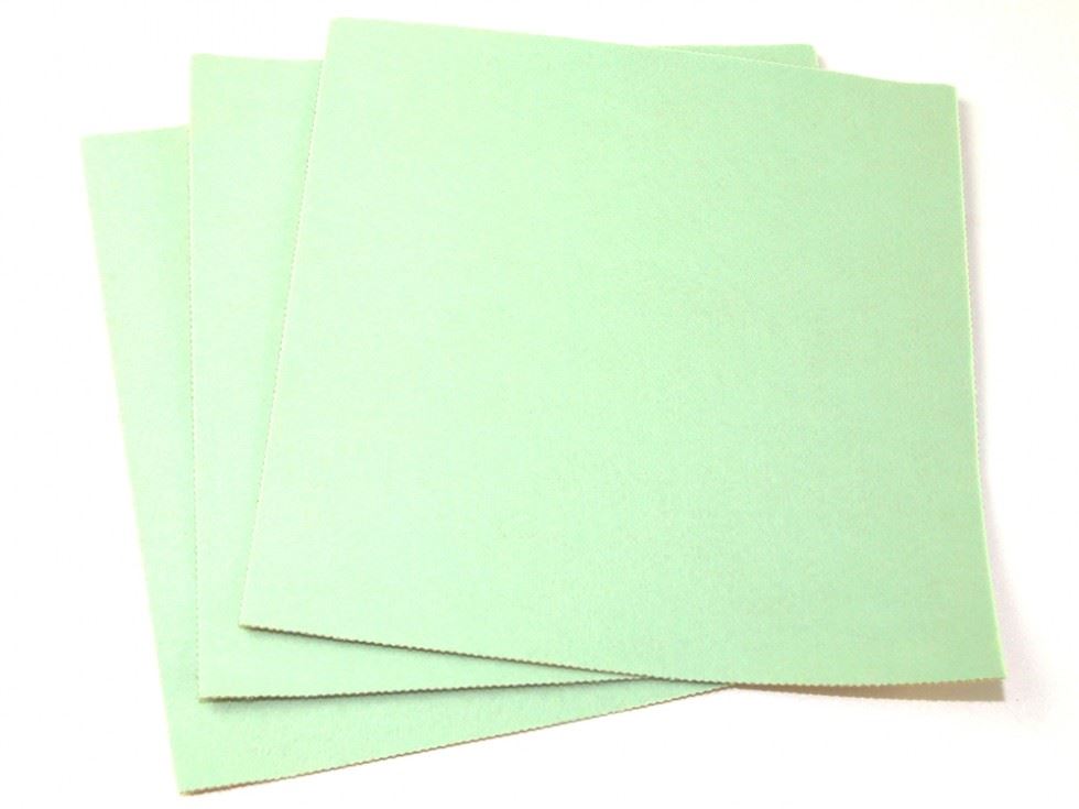 Minerva Core Range Mint Green Self Adhesive 12Inch Felt Fabric Sheets