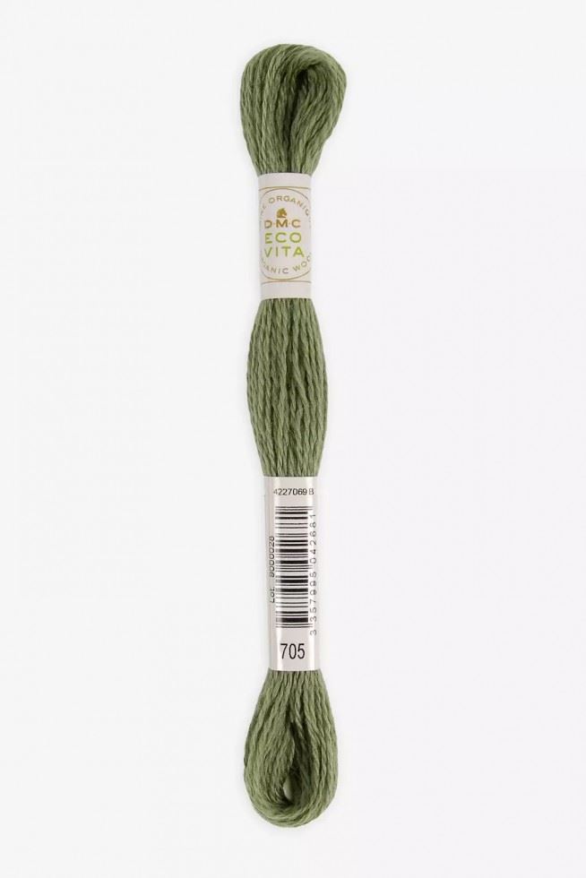 DMC Eco Vita Organic Wool Embroidery Thread 705
 