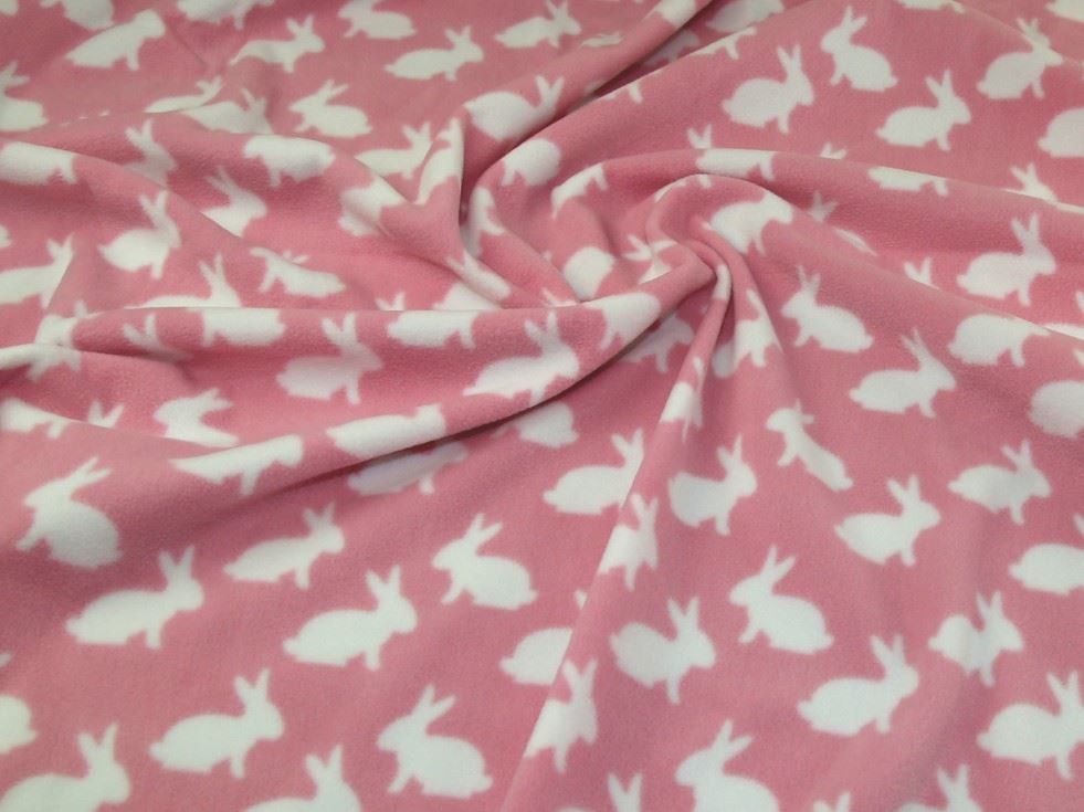 Pink Polar Fleece Fabric