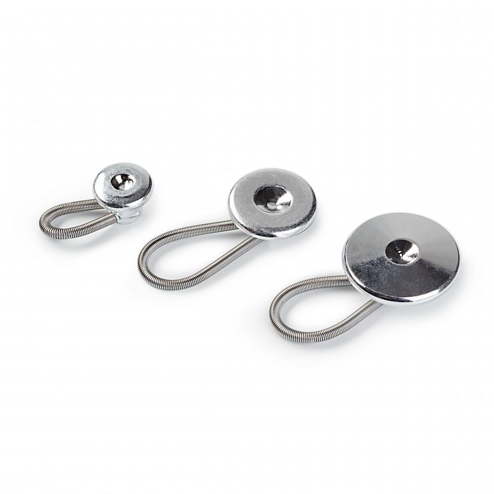 Prym Silver Extender Flexi Buttons