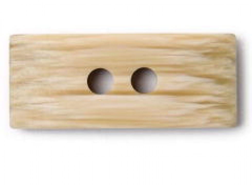 Crendon Rectangle Marble Buttons Cream
 