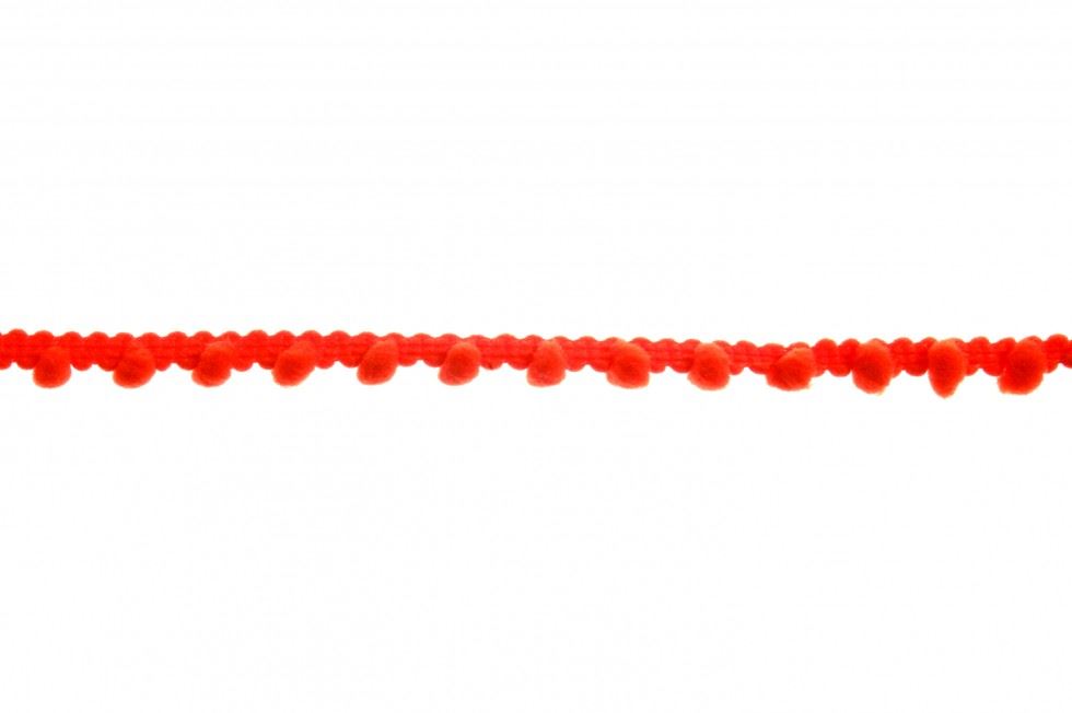 Essential Trimmings Orange Pom Poms Trim (Value Roll)