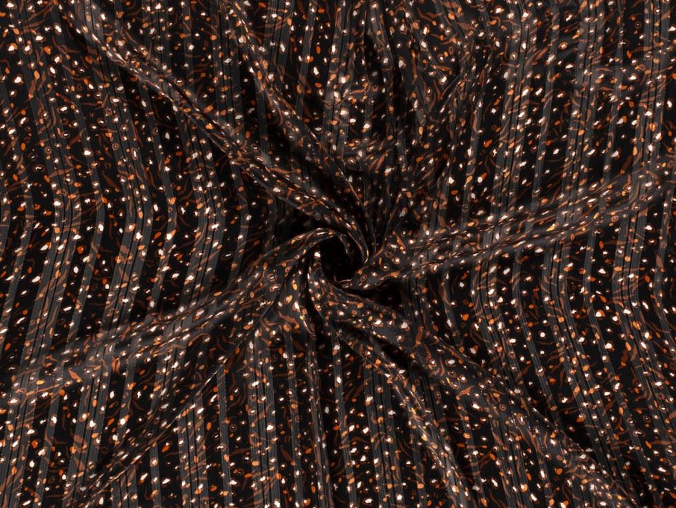 Sheer Chiffon Fabric Black
 