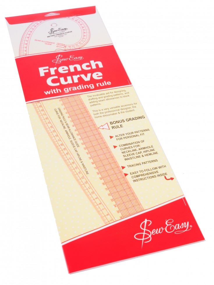 French Curve Metric Measurements - Image 4