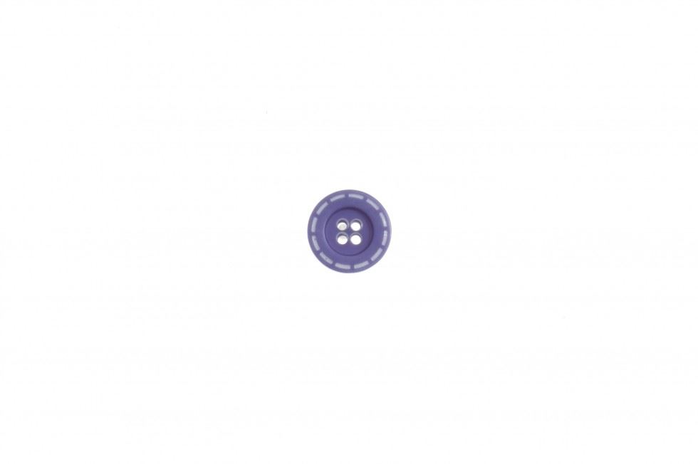 Trimits Round Stitch Buttons (Value Pack) Purple