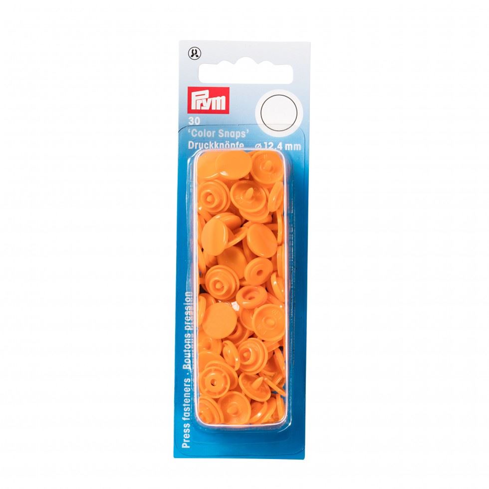 Prym Orange Snaps Press Fasteners