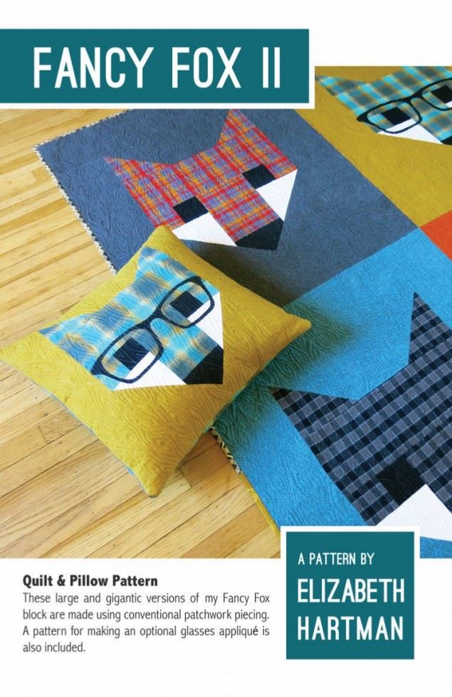 Elizabeth Hartman Quilting Pattern Fancy Fox II Quilt
 