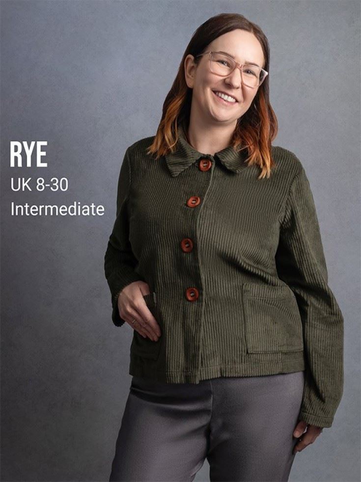 Sussex Seamstress Paper Sewing Pattern Rye Jacket
 