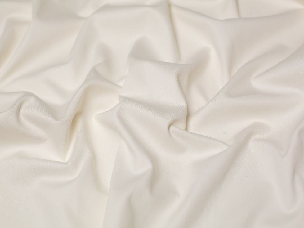 Minerva Core Range 100% Cotton Twill Fabric Ivory