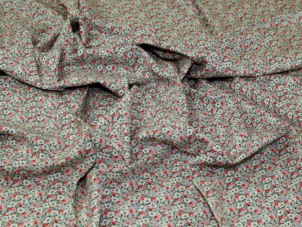 Cotton Lawn Fabric Multicoloured