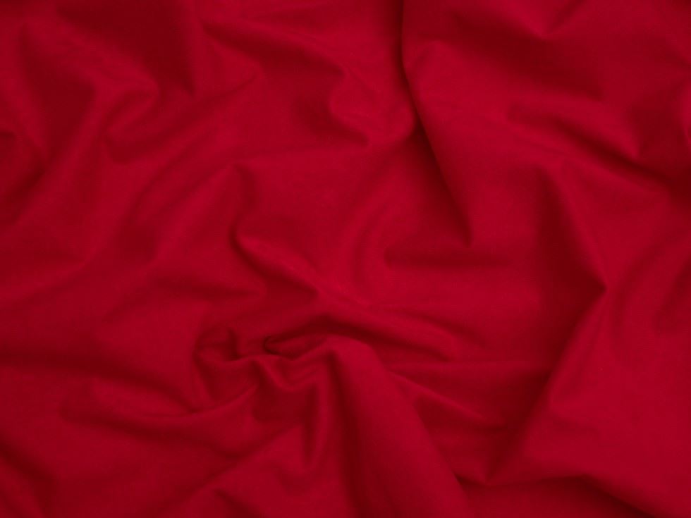 Minerva Core Range Faux Suede Suedette Fabric Deep Red
 
