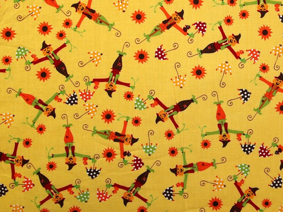 Deadstock 100% Cotton Fabric Yellow
 