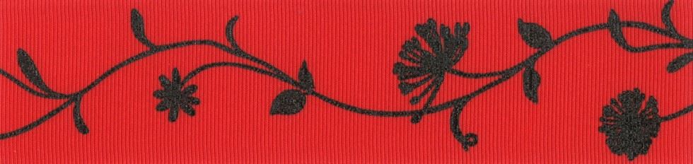 Berisfords Red Bramble Ribbon