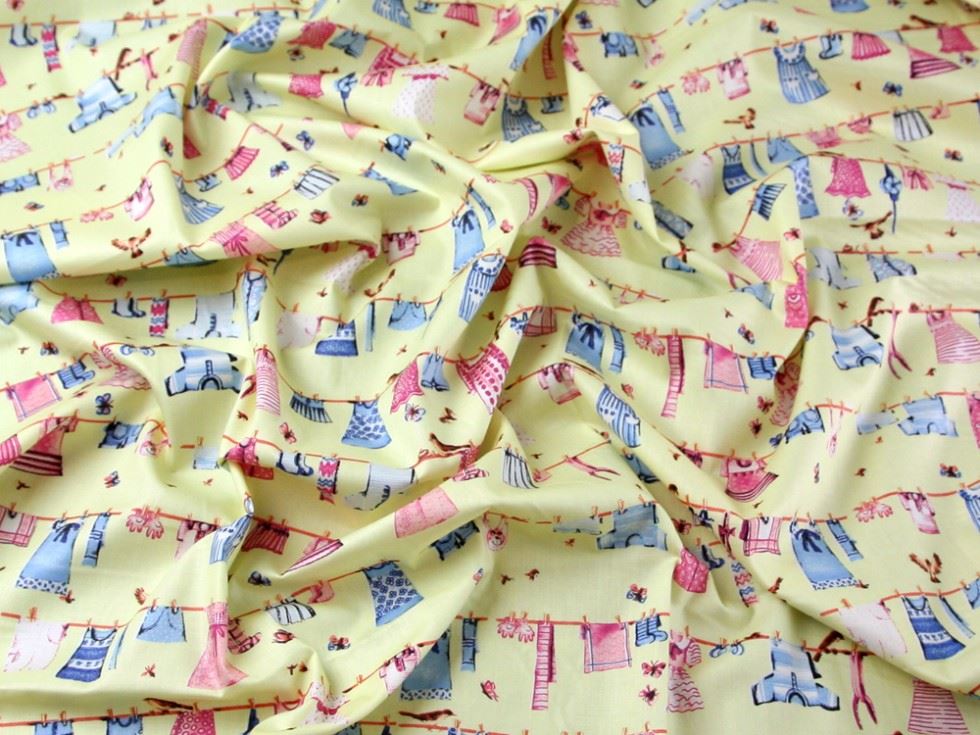 Lemon 100% Cotton Poplin Fabric