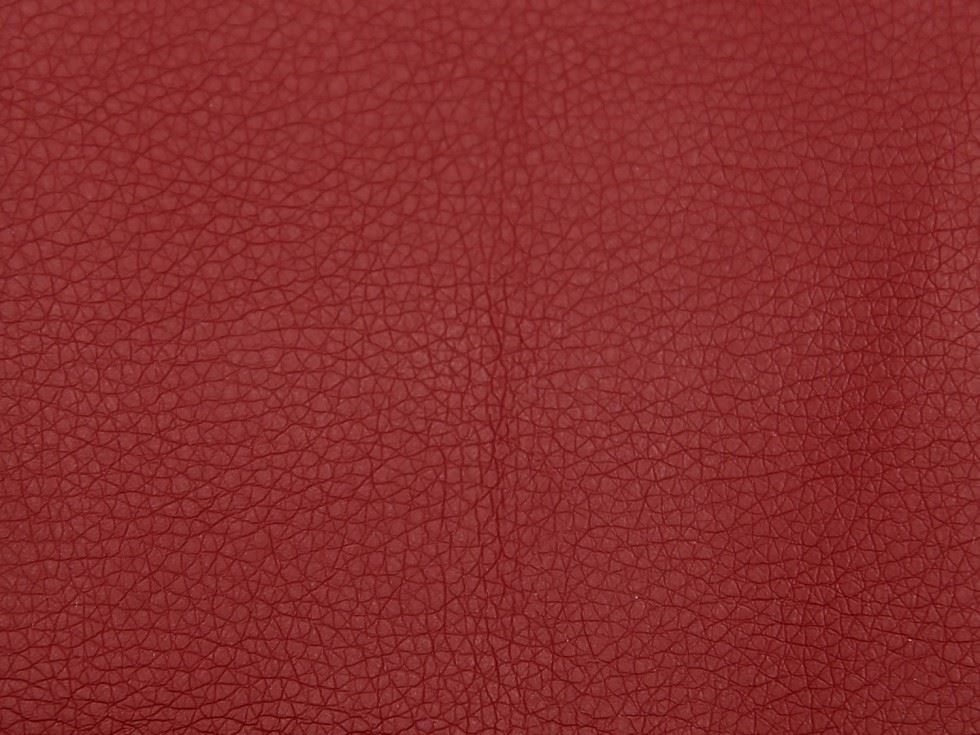 Stof France Heavy Soft Faux Leather Fabric Bordeaux
 