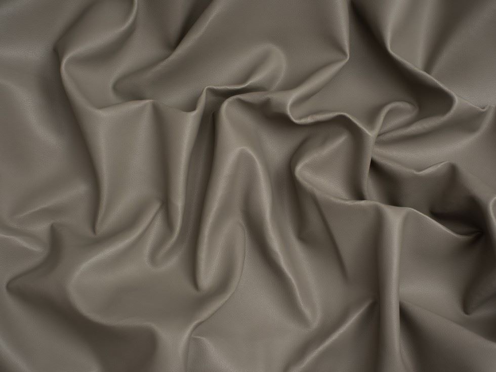 Minerva Core Range Stone Heavy Faux Leather Fabric