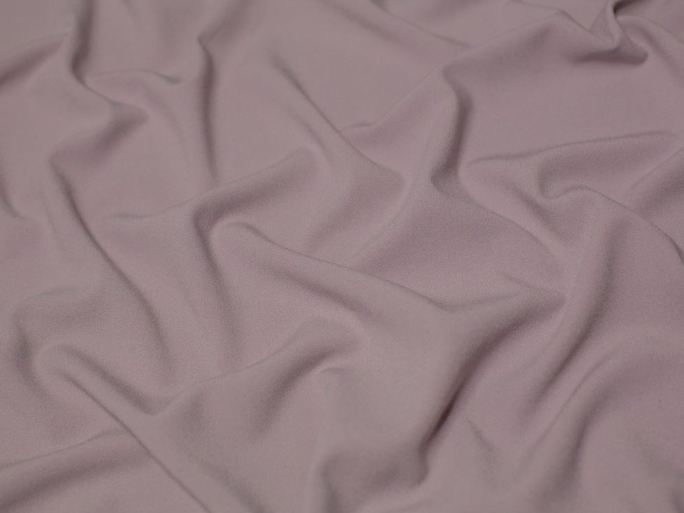 Minerva Core Range Lavender Stretch Woven Viscose Crepe Fabric