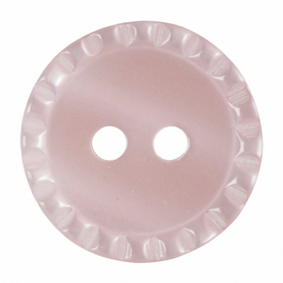 Hemline Lilac Round Shirt Buttons