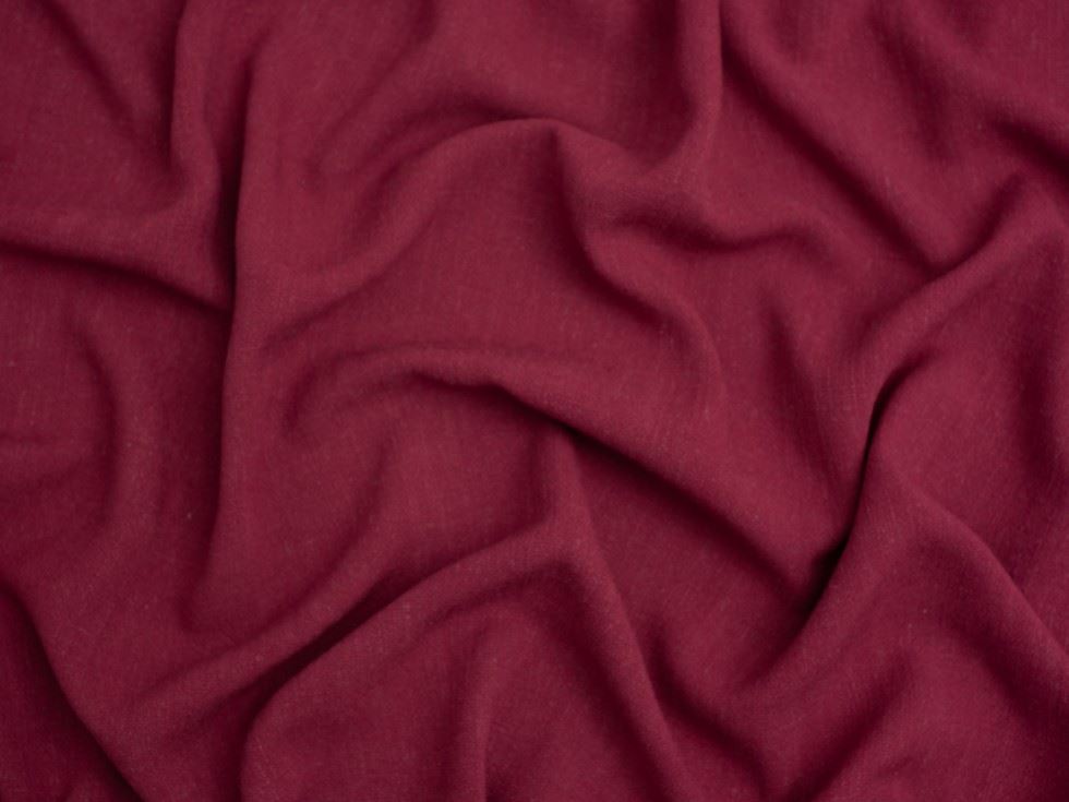 Minerva Core Range Textured Viscose Linen Noil Fabric Fruit Punch
 