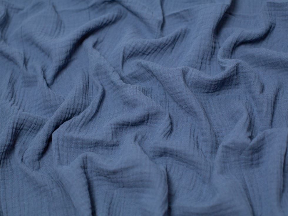 Textured Cotton Double Gauze Fabric 135cm / 54" Wide - per metre - Picture 6 of 29